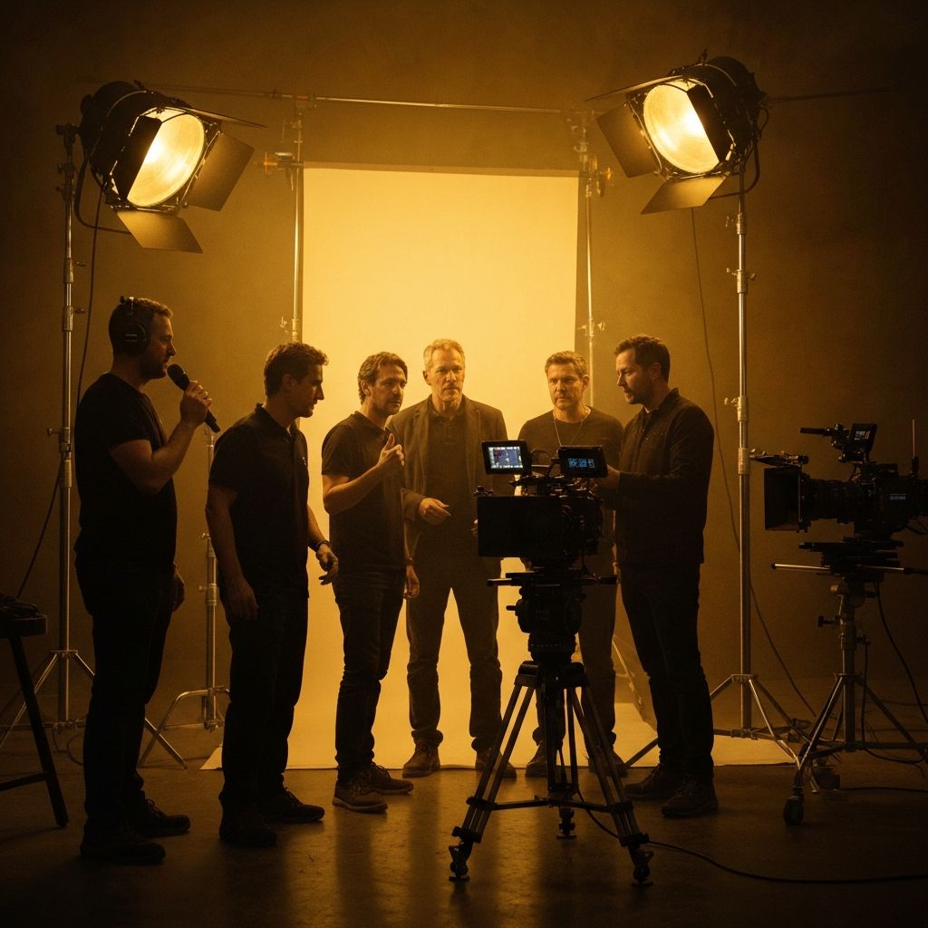 CNBC Film UK production team